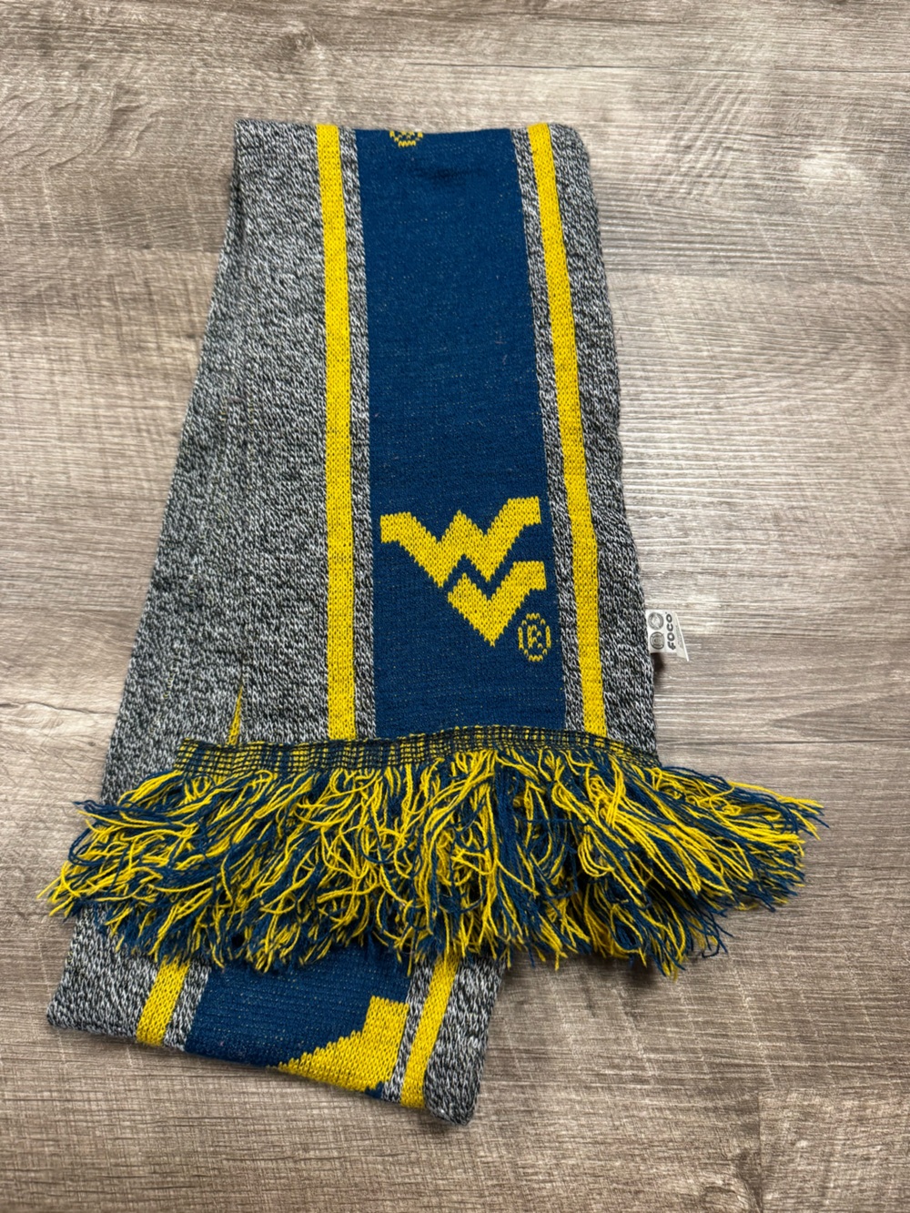 FOCO WVU West Virginia University Mountaineers Scarf